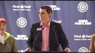 Groundbreaking ceremony for new Portland Thorns, WNBA  training facility