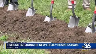 Groundbreaking on new Legacy Business Park