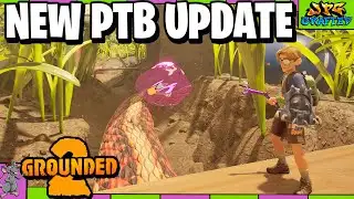 GROUNDED 2 - Finaly! Raw Science Spawning In Toxic Tangle Winter Update! Plus More Fixes And Issues!