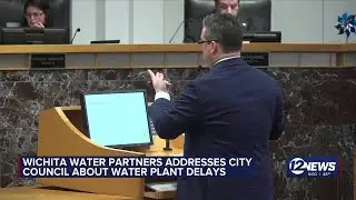 Group constructing Wichita water plant addresses city council