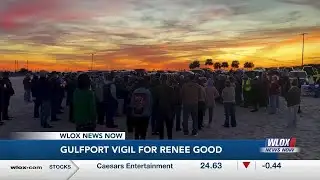 Group holds candlelight vigil in Gulfport for Renee Good
