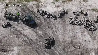 Group removes tires from Belton Lake