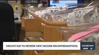 Group sue to reverse vaccine recommendations