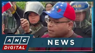 Groups launch protest vs Venezuela attack at U.S. embassy in Manila | ANC