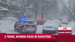 GRPD Chief: Woman, two teens killed in morning shooting
