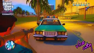 GTA Vice City Nextgen Edition Gets REALLY Funny Cop Reactions😂