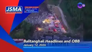 GTV - Balitanghali Headlines and OBB [12-JANUARY-2026]