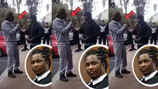 Gucci Mane Pulls Up On Young Thug For Dissing him 😳