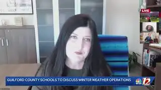 Guilford County Schools to Discuss Winter Weather Operations