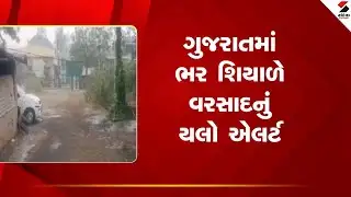 Gujarat Weather | ગુજરાતમાં ભર શિયાળે વરસાદનું "યલો એલર્ટ" | Yellow Alert | Winter Rain |