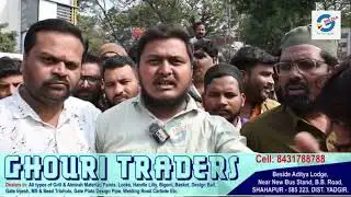 Gulbarga Auto Drivers Union Protest & Rally from Jagat Circle to DC Office Kalaburagi