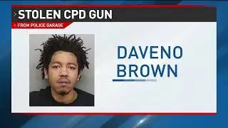 Gun stolen from CPD car break-ins recovered, suspect arrested