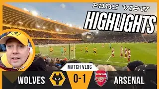 Gunners Shoot Down Toothless Wolves 😩 Wolves 0-1 Arsenal Highlights VLOG