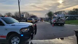 Gusty winds create extra challenge as firefighters battle destructive house fire