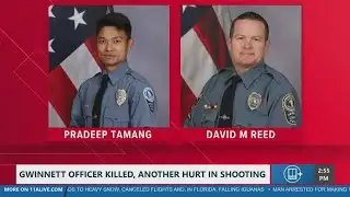 Gwinnett officer killed, another hurt in shooting