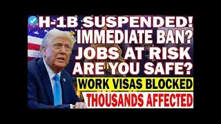 🚨 H 1B SHOCK 2026   Government Orders Immediate Pause on H 1B Hiring