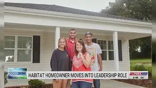 Habitat homeowner moves into leadership role