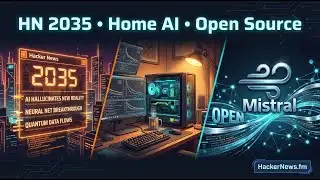 Hacker News in 2035, Training an LLM at home, and Mistral