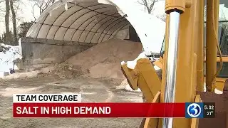 Haddam struggling with salt shortage as crews work to clear icy roads