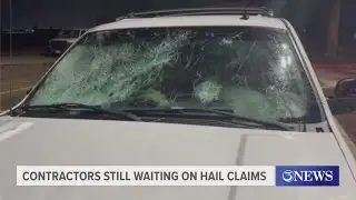 Hailstorm repairs stall as Coastal Bend contractors wait on insurance