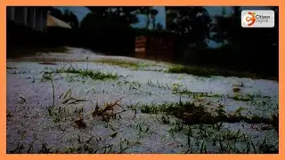 Hailstorms destroys tea plantations in Kericho County