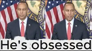 Hakim Jeffries was asked if he condemns Ilhan Omar