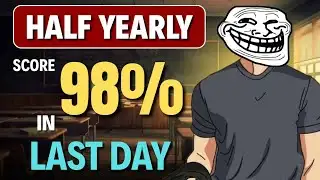 Half Yearly Exams Strategy to Score 95%🔥 | Master Plan | Class 9th/ 10th | class 10 half yearly 2025