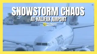 Halifax Airport Shut Down After Massive Snowfall