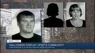 Halloween display draws attention