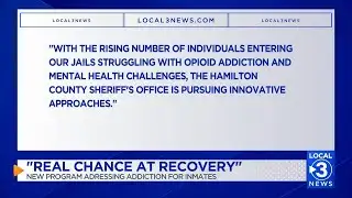 Hamilton Co. sheriff announces new addiction treatment program for inmates
