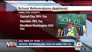 Hamilton County school districts pass referendum