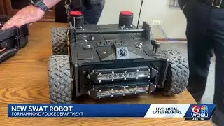 Hammond police introduce new robot to SWAT team