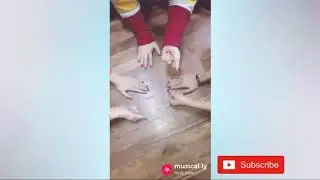 Hand Challenge compilation Musically