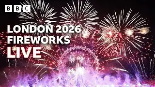 Happy New Year Live! 🎆 London Fireworks 2026 🔴 BBC