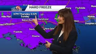 Hard freeze warning