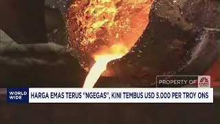 Harga Emas Terus "Ngegas", Tembus USD 5.000 Per Troy Ons