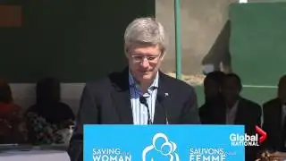 Harper pledges vaccination funding boost to Africa