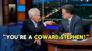 Harrison Ford EXPLODES LIVE On The Late Show After Fiery Showdown With Stephen Colbert