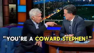 Harrison Ford EXPLODES LIVE on The Late Show After Fiery Showdown With Stephen Colbert