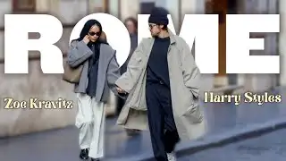 HARRY STYLES & ZOË KRAVITZ IN ROME (November 26)
