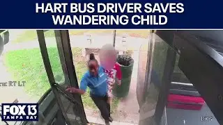 HART bus driver saves wandering child