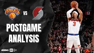 Hart Return Makes Immediate Impact As Knicks Break Blazers Win Streak | New York Knicks