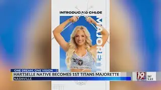 Hartselle Native Becomes First Titans Majorette |  News 19 at 5:00