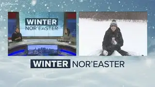 Have snow, will make snow angel in Ashford!