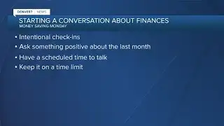 Having a conversation with your partner about finances: Money Saving Monday
