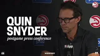 Hawks vs. Clippers Postgame Press Conference: Quin Snyder