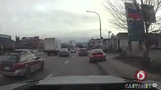 Hazardous driving caught on dash cam before Highway 97 collision