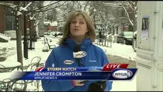 Hazardous morning commute during early spring snowstorm