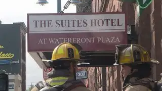 Hazmat scene cleared after emergency response in Canal Park