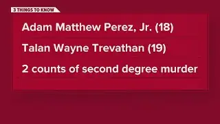 HCSO: Two identified, facing charges after Hamblen County shooting that killed 2 teens Sunday